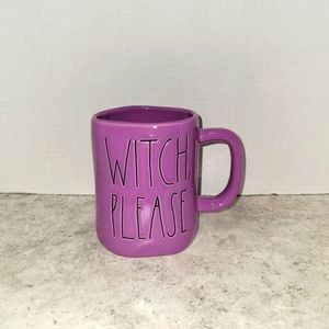Rae Dunn Witch Please Purple Ceramic Mug